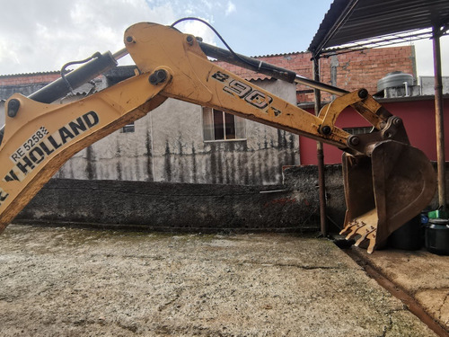 Imagem 9 de 12 de Retroescavadeira New Holland B90b Ano 2012