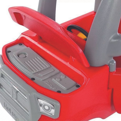 Imagen 2 de 3 de Camioneta Roja Borravino Y Accesorios Grises Rotoys Original