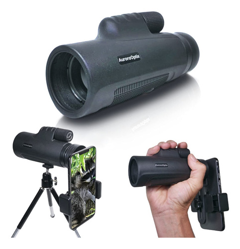 Aurora Optix Monocular 10 42 Alcance Alta Potencia Soporte