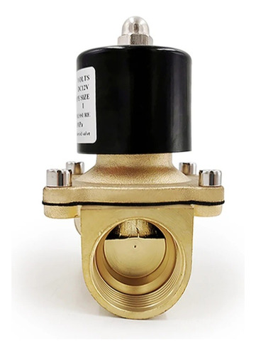 Valvula Solenoide N/ Abierta 1/2 Combustible Agua Aire 220v
