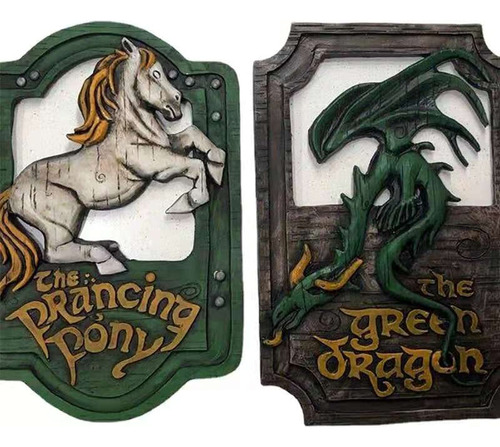 Xyq Lord Of The Rings The Prancing Pony And The Green Dragon