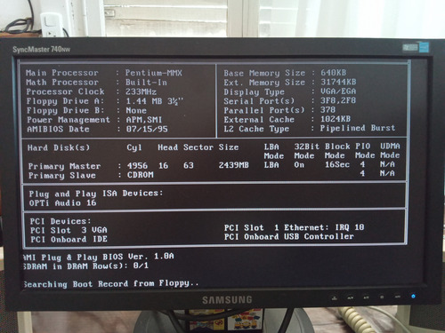 Cpu Windows 95 Vintage Funcionando En Muy Buen Estado