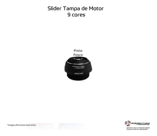 Slider Tampa Do Motor Procton Bmw S1000r Para Ate 2019