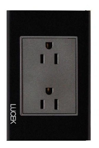 Imagen 1 de 7 de Lucek Pla Cont Duplex Cristal Negro