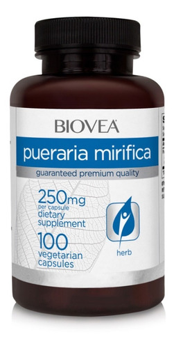 Imagen 1 de 7 de Pueraria Mirifica 100 Caps Original Usa La Menopausia Suave
