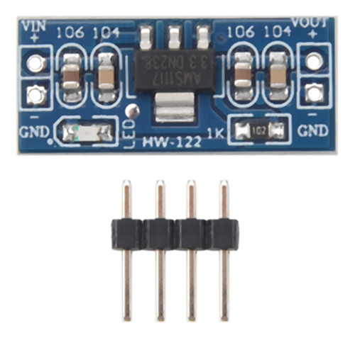 Adaptador Regulador De Voltaje Reductor Ams1117-3.3, Convert