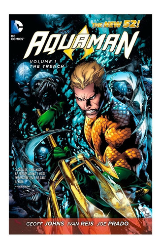 Aquaman New 52 Set 1-2 Tpb Geoff Johns Dc Comics Robot Negro