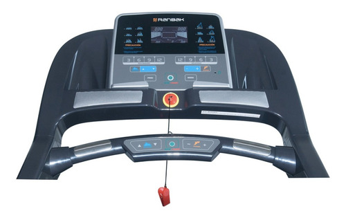 Imagen 2 de 3 de Cinta de correr eléctrica Ranbak RAN 509 220V negra