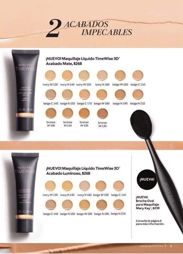 Maquillaje Liquido 3d Time Wise Mary Kay | Meses sin intereses Maquillaje Liquido 3d Time Wise Mary Kay | Meses sin intereses