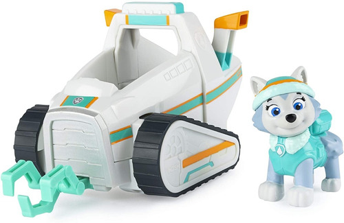 Paw Patrol Perrita Everest Con Snow Plow Snowmobile