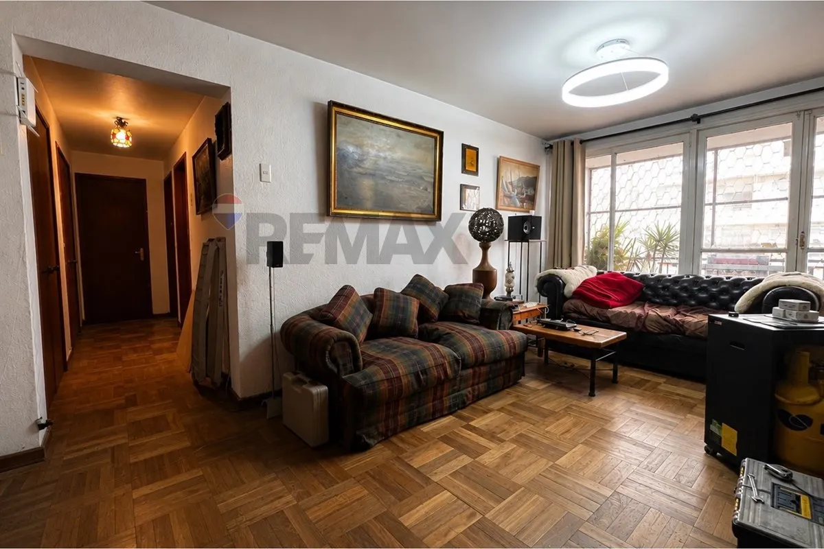 Imagen 2 de 19 de En Venta: Depto 87m² 2d/1b | Metro P. O'higgins
