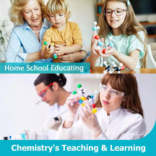 Modelo Estructura Molecular Bola Química Y Palo