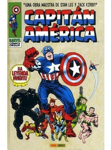 Marvel Gold: Capitán América - La Leyenda Viviente / Panini Chile + Regalo