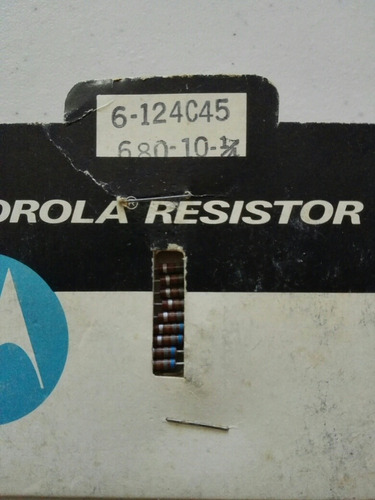 Resistencia Motorola 680-20-1/4 [150]  (combo De 2 Unidades)