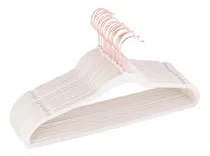 Comprar Set 120 Perchas Terciopelo Con Gancho Oro Rosa Adulto 45 Cm 