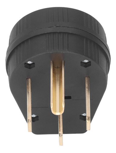 Conector 50a De 4 Puntas Nema 1450p, Ángulo De Hoja Recta