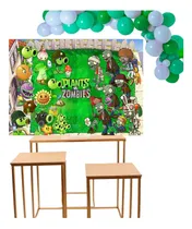 Comprar Fondo De Tela Plants Vs Zombies - Plantas Contra Zombis 
