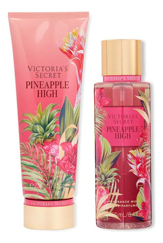 Set De Splash Y Crema Pineapple High De Victoria Secret