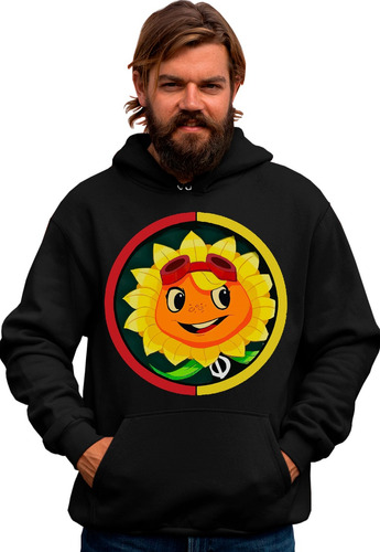 Sudadera Alfa Adulto Girasol Plantas Vs Zombies Warfare