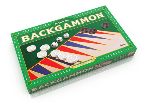 Juego De Mesa Backgammon Clasico Original Implás La Plata