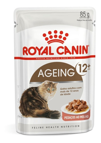Alimento Úmido Royal Canin Gato Idoso 12+ Anos Sachê 85g