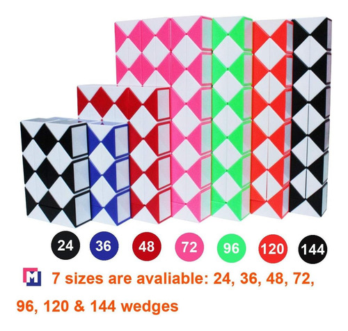 Puzle Mipartebo Magic Snake Cube Twist 144 Cajas