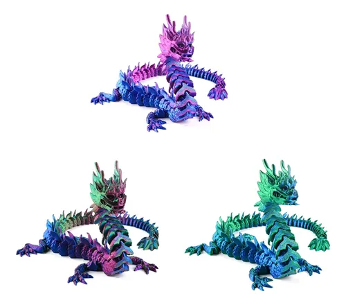comprar Dragón Con Impresión 3d En Huevos, Dragón De Cristal Móvil D