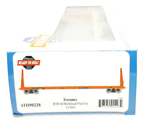 Ferromex 515041 Bulkhead Flat 60 Con Mamparas Escala H0