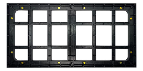 Kit 30 Molduras De Plastico Para Painel De Led P4 Indoor