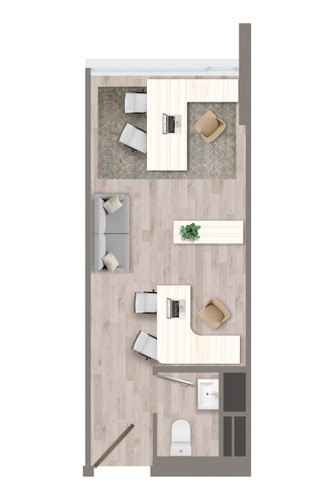 Oficina En Proyecto De Inmobiliaria Dhelos En O2