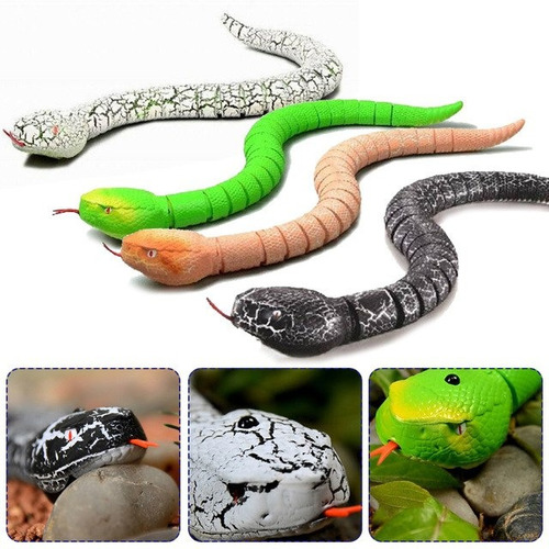 Robot Serpiente Recargable Control Remoto Culebra Bromas