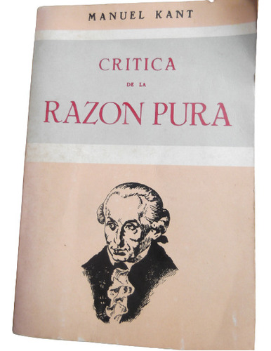 Critica De La Razon Pura Manuel Kant Tomo 1