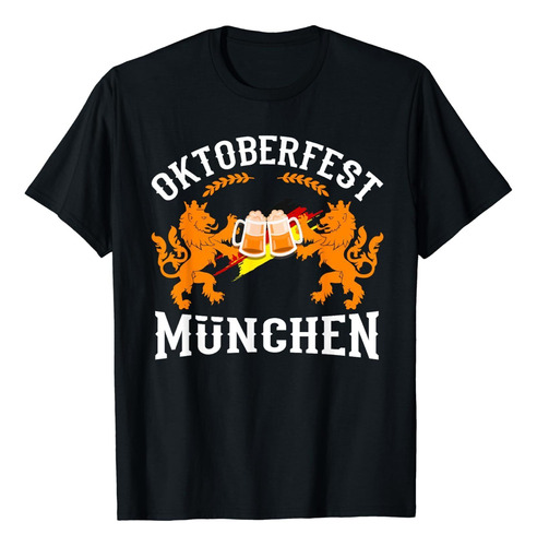 Camiseta De Cerveza Alemana Del Oktoberfest Munich German