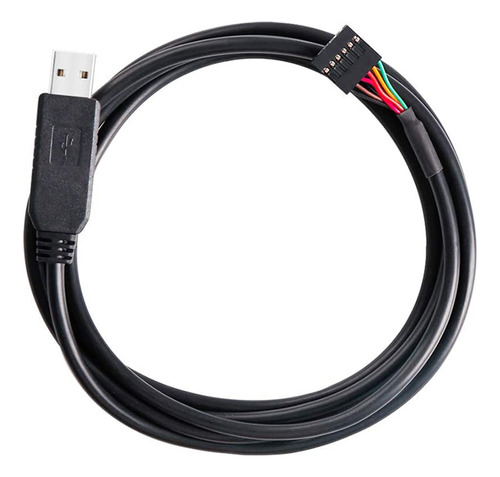 Cable Adaptador Serial Usb A Ttl De 5 V, 6 Pines, 0,1 Pulgad