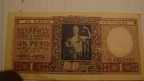 Comprar Billete 1 Peso Moneda Nacional Ley 12962 Y 13571 Serie 1.15