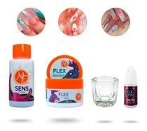 Comprar Uñas Acrílicas Sistema Para Colocación De Uñas Acrílicas Kit