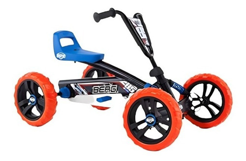 Go Kart Carrito Montable Pedales Berg Toys Buzzy Nitro Kids Color Azul/naranja/negro