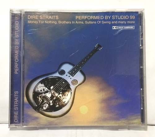 Cd Dire Straits - Performed By Studio 99 (9 De 10)