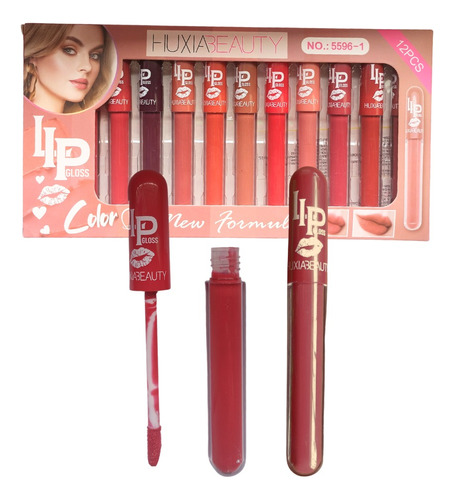 Set 12 Labiales Mate A Prueba D - g a $374