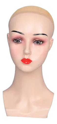 Cabeza De Maniquí Femenina, Base Estable, Soporte Para | MercadoLibre