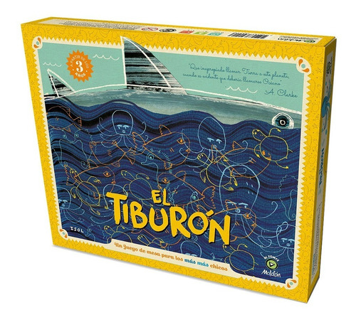 Imagen 5 de 8 de Juego De Mesa El Tiburón De Maldón Para Los Más Chicos