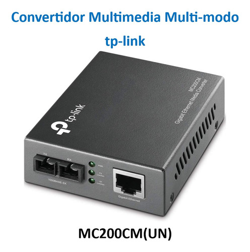 Tp-link Mc200cm Convertidor De Medios Multi-modo, 1000mbps