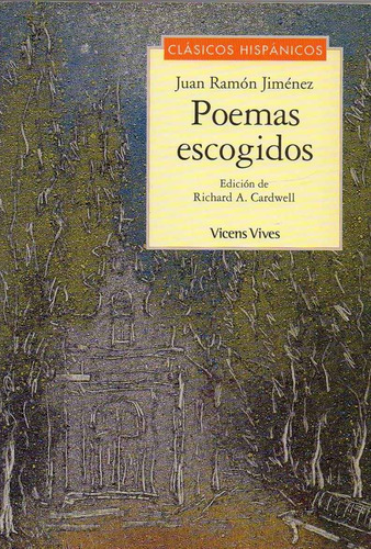 Poemas Escogidos, De Jiménez, Juan Ramón. Editorial Vicens Vives, Tapa Tapa Blanda En Español