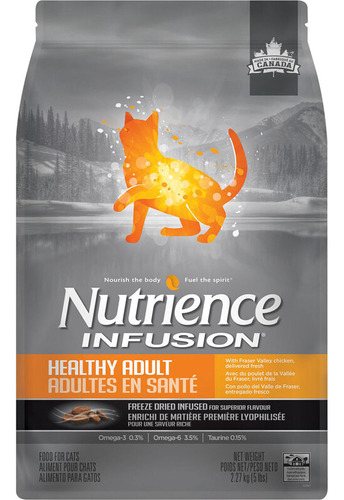 Nutrience Infusion Para Gatos 2,27 Kg Bolsa