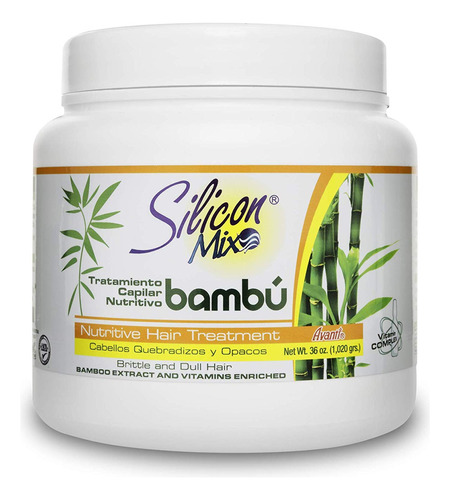 Silicon Mix Bambu Nutritive Hair Treatment, 36 Onzas, 36 Onz