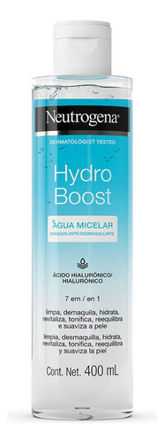 Agua Micelar Neutrogena 400ml Hydro Boost