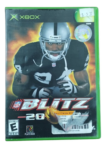 Nfl Blitz 2002 Juego Original Xbox Clasica