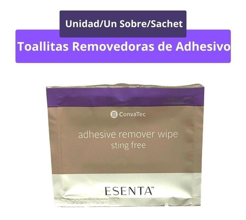 Sensicare Toallitas Removedoras De Adhesivos Unidad Convatec