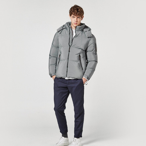 Campera Inflada Enki Grey