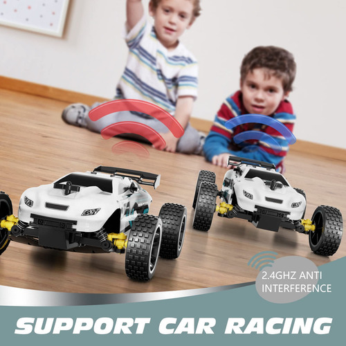 Automóvil De Carreras Rc 118 Control Remoto Con Baterías